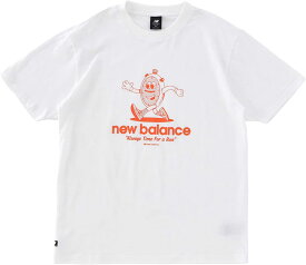 【送料無料】【2500円均一 Lサイズのみ】【廃番】new balance(ニューバランス) NB ESSENTIALS ALWAYS Tシャツ メンズ コットン 半袖Tシャツ スポーツ カジュアルホワイトマルチ MT31563-WM-L【24☆】