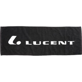 【送料無料】 LUCENT（ルーセント）スポーツタオル ブラックXLE2799　【24☆】
