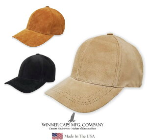 yzy7000~ψz WinnerCap Suede Leather Baseball Cap 22115@Y jZbNX {v XG[h U[ Lbv made in USA 22115 y25z