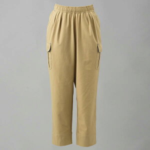 【送料無料】【2000円均一】【廃番メル】Janestyle(ジェーンスタイル) レディース・ウィメンズ ストレッチカプリパンツ 吸汗速乾 軽量 柔らか素材 ベージュ JS705CP-42【17★】