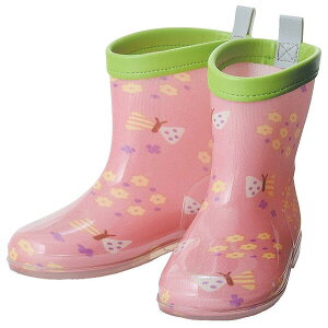 【送料無料】【よりどり3個以上で各200円引き】KEYSTONE(キーストーン)キッズ・ジュニアピチョン長靴 15.0cmフラワーガーデンPIRRFG15-150【17☆】【子供傘】