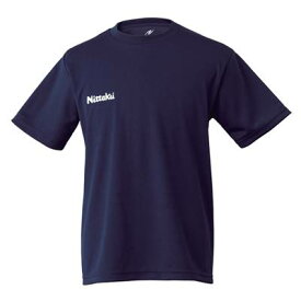 【送料無料】【よりどり3個以上で各200円引き】Nittaku（ニッタク)ユニセックスドライTシャツネイビーNX2062-02【定番】