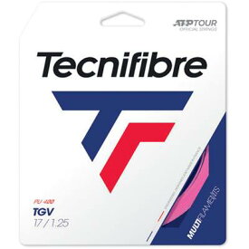 【送料無料】Tecnifibre(テクニファイバー)TGV(ティージーブイ)　ピンク01GTG125XP【定番】