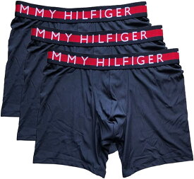 【送料無料】【5000円均一】TOMMY HILFIGER(トミーヒルフィガー)3枚組ボクサーパンツ　 綿100% メンズ アンダーウェア パック 男性 下着 3枚セット09T4014-410　【23☆】