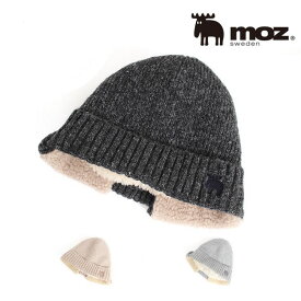 【送料無料】MOZ（モズ）耳付きニットキャップ帽子　レディース　婦人　478-0033【23★】