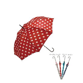 【送料無料】【よりどり3個以上で各200円引き】レディース・ウィメンズコインドットジャンプ傘 58cm60146(16☆)(雨傘)(婦人傘)