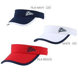 【送料無料】【53-55cm】【55-57cm】FILA(フィラ) スポーツ アクセサリー 熱中症対策 日よけ 帽子レディース・ウィメンズ テニス サンバイザーVL9225【23☆】