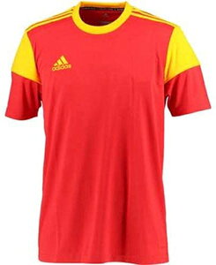 【送料無料】【2000円均一】【廃番メル】adidas(アディダス) サッカーウェア 半袖ゲームシャツ メンズMI FTB SQUADRA17 UNFレッド×ゴールドCF0402Z-REDGLD【21★】