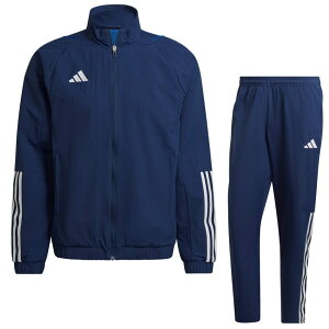 【送料無料】adidas (アディダス) ウインドブレーカー 上下セット メンズ セットアップ adidas 3ストライプス サッカー サイドライン フルジップ TIRO23 CT313 セットアップ 上下セット サイズ 展