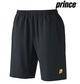 【送料無料】【4000円均一　LLサイズのみ】廃番】prince(プリンス) メンズ ユニセックスハーフパンツ ショートパンツ ブラック　サイズLL MF1203-165-LL【22☆】