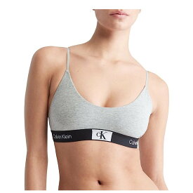 【送料無料】【5000円均一】【廃番】 Calvin Klein(カルバンクライン) レディース ck レディース ブラジャー コットン Calvin Klein(カルバンクライン)レディース ブラジャー ブラレット ノンワイヤー [並行輸入品] フェザーグレー　S/M/L　　QF7216-050【23☆】
