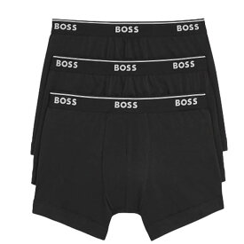 【送料無料】【5000円均一】HUGO BOSS(ヒューゴボス)3枚組ボクサーパンツメンズ ボクサーパンツ 3枚セットBLACK 001 / S/M/L/XL　50475675-001　【23★】