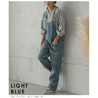 サロペットレディースオールインワンデニムフロントボタン楽ちん大人可愛いトップスボトムスゆったりつなぎおしゃれメール便2019春夏新作M/L/XL【lgww-ah0123】【予約販売:7月30日入荷予定順次発送】【送料無料】メ込