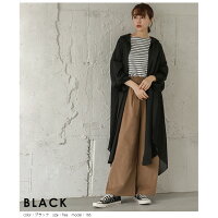 シフォン切替シャツワンピースシャツワンピロングシャツレディースバックシフォン長袖ロング丈おしゃれ大人無地可愛いブラックメール便2020秋冬新作フリー【lgww-at4263】【予約販売:9月15日入荷予定順次発送】【送料無料】メ込