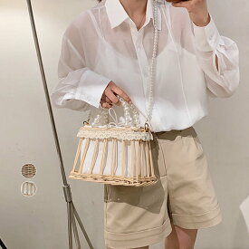 楽天市場 かごバッグ パールの通販