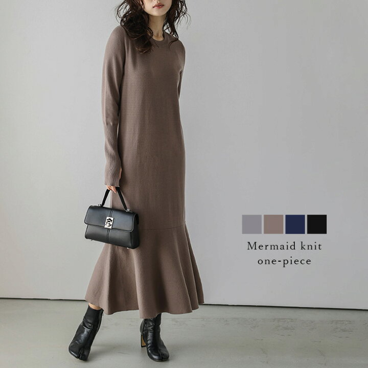 楽天市場】【半額クーポン対象】ワンピース ペプラム マーメイド  