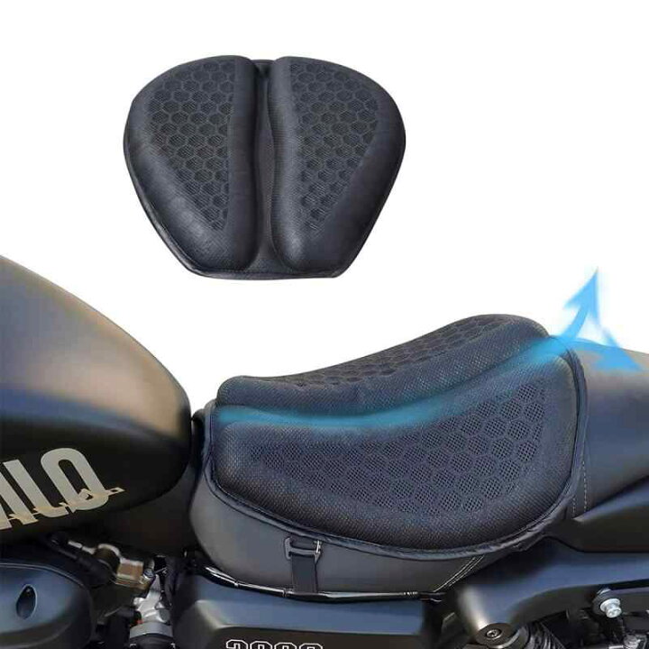 楽天市場】AMJPRO バイクシートクッション ゲルクッション 尻痛み 腰痛 