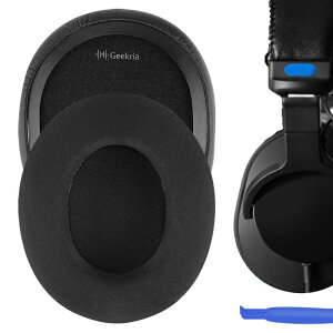 Geekria �C���[�p�b�h Sport �݊��� �p�b�h �\�j�[ �\�j�[ SONY MDR-7506, MDR-6, MDR-7, MDR-CD900ST �w�b�h�z���ɑΉ� �p�b�h �C���[/�C���[�J�b�v (��p�W�F��/�u���b�N)