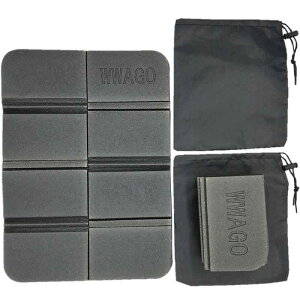 GoodKuru サウナマット 2個セット 収納袋付き 折りたたみ 一人用 レジャーシート お尻マット サウナシート 軽量 コンパクト 防水 アウトドア