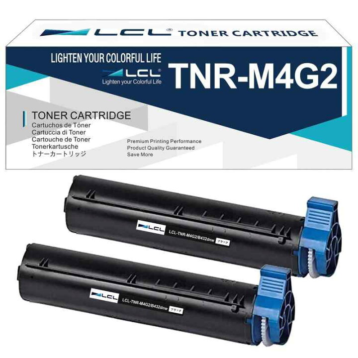 楽天市場】 OKI用 TNR-M4G2 TNR-M4G1 B432dnw 12000枚 （2パック 