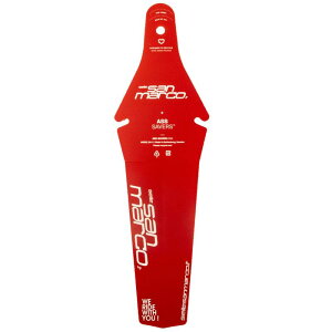 Z T}R(selle sanmarco) ] [h oCN }Ee MTB D SMART ASS UP MUD GUARD RED PAR004