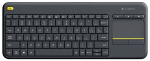 Logitech Wireless Touch Keyboard K400 Plus with Built-In Touchpad for Internet-Connected TVs [���s�A���i]