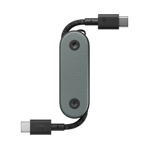 Native Union Pocket Cable 60W ? �����҂ݍ��� USB-C to USB-C �|�[�^�u���[�d�P�[�u��