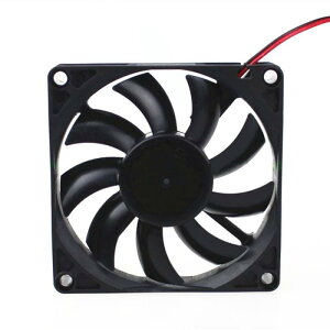 DC12V 0.18A 2s̗p@ 80x80mm 15mmm[gubNpt@