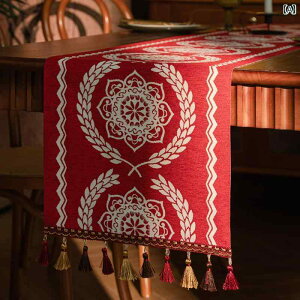 テーブルランナー センタークロス ウェディング 赤 テーブル お祝い キャビネット ダイニングテーブルクロス ロング 装飾 布 ファッション ライト 高級感 カバー 布 結婚式