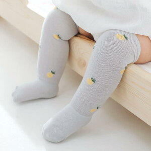 靴下 ソックス キッズ 子供用 おしゃれ ファッション 赤ちゃん用品 夏 薄手 新生児 防蚊 通気性 メッシュ 膝上 ハイソックス カジュアル