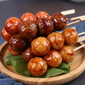 食品サンプル 見本 フードサンプル シミュレーション バーベキュー 串焼き 食品模型 照り焼き ディスプレイ フェイク クリスピーチキン ミートボール 食 料理撮影 小道具 子供 おもちゃ