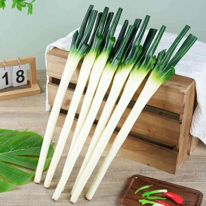 食品サンプル ネギ 農家 野菜 キッチン デコレーション ディスプレイ フェイク フードサンプル 食品模型 食育教材 子供 小道具 シミュレーション スーパーマーケット 店舗演出 視覚効果 ソ