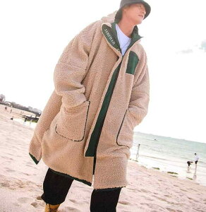 �~ �A�E�^�[ �o�X���[�u �����O�R�[�g �W���P�b�g �������� ���� �X�|�[�c ���o�[�V�u�� �X�g���[�g �t�@�b�V���� �t���[�X �h�� �ۉ� ������� �J�W���A�� ���W���[ �A�E�g�h�A