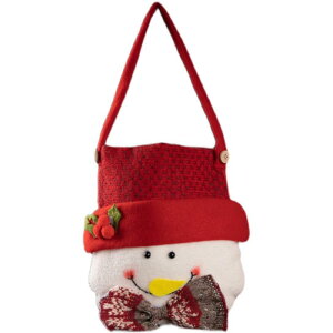 ギフトバッグ ラッピング イベント 包装 クリスマス デコレーション ポータブル キャンディバッグ 子供 かわいい 手提げ 雪だるま トナカイ パーティー
