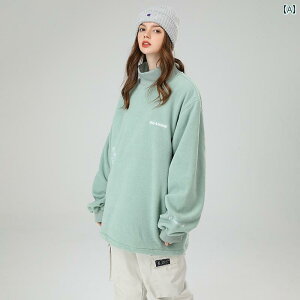 スノーボード ウェア レディース トップス スノー用品 暖かい スキー スウェット 裏地付き フリース トレーナー シンプル アウトドア ウインタースポーツ 暖かい