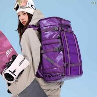 スキーバッグ リュック 大容量 ユニセックス ボード収納 靴収納 防水 旅行 安全ベルト 登山 アウトドア …