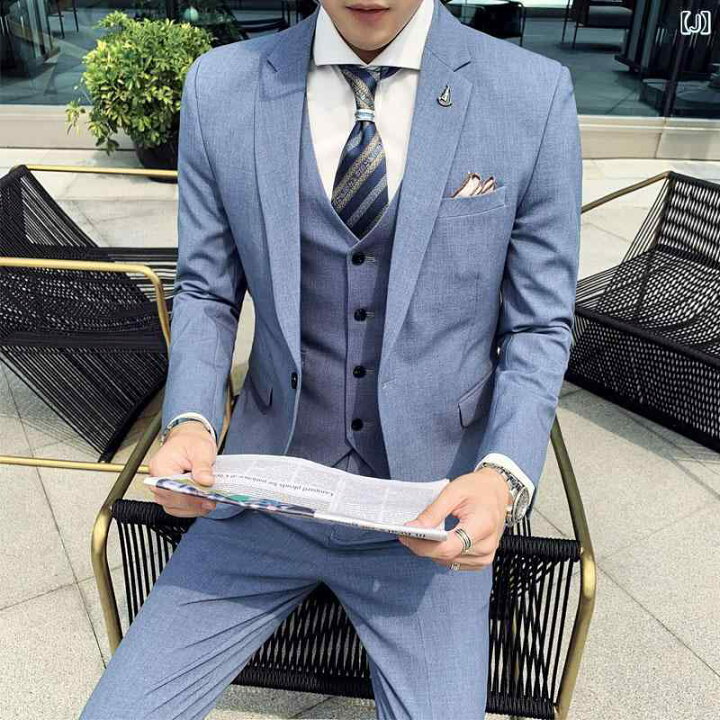 楽天市場】男性用 スーツ ジャケット メンズ 一式 スリム カジュアル 