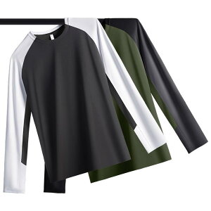 長袖 Tシャツ メンズ アメリカン バスケットボール トレーニング 速乾 シューティング 春 スポーツ 学生 ジャージ トップス ラウンドネック 通気性 男性