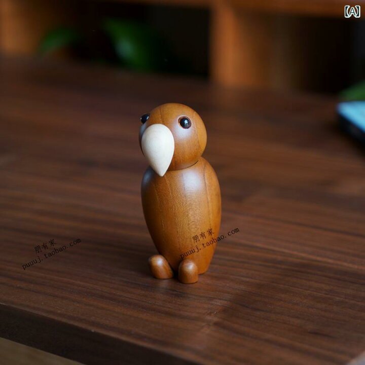 楽天市場】インテリア 置物 オウム 装飾品 木製 チーク 鳥 動物 