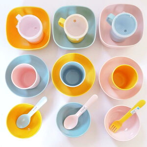 食器 プレート ボウル 丼 お椀 コップ カップ スプーン フォーク カトラリー 子供用 赤ちゃん用品 離乳食 かわいい 竹繊維 シンプル エコフレンドリー