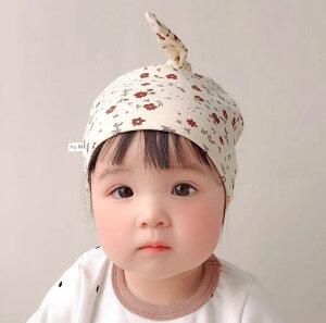 帽子 赤ちゃん用 プルオーバーキャップ ベビー 生後0ヶ月〜2歳向け 春夏秋 薄手 かわいい 男の子 女の子 新生児 胎児 ユニーク ポップ くまさん 写真 撮影 フォト スタジオ 映え