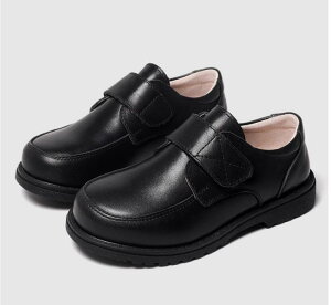 男の子用 革靴 革 ソフトソール パフォーマンス シューズ 黒 男子 英国 学生 キャンパス 子供用 靴 滑り止め シューズ 入学式 入園式 卒園式 卒業式 結婚式 発表会