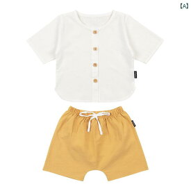 ベビー服 赤ちゃん用 ツーピース 2点セット セットアップ かわいい おしゃれ 夏 カジュアル 北欧