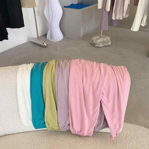 パンツ ズボン ボトムス 赤ちゃん用品 キッズ 子供用 おしゃれ ファッション シンプル 夏 マルチカラー 防蚊 男の子 女の子 無地 カジュアル 薄手 綿