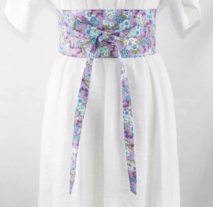レディース ベルト ワイド 布 幅広 レトロ 着物 帯 和装 和風 チャイナ風 和柄 扇 孔雀 桜 波 蝶 柴犬 招き猫 クラシック 幅 8〜15cm 4タイプ 色柄9種 帯紐 リボン 個性的 伝統美