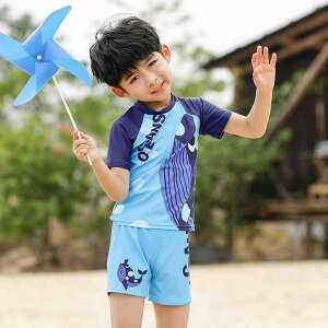 水着 子供 キッズ おしゃれ ファッション かわいい 水遊び レジャー 男児 パンツ セパレート ボーイズ クジラ 小学生 プール 海水浴 大きいサイズ 半袖 旅行