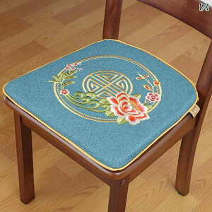 ダイニングチェア ソファー クッション 座布団 勉強机用椅子 中華模様 チャイナ風 花 布 色違い カラバリ カラフル リビング 中華料理屋 伝統的 中国美