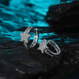 ピアス 女性 シンプル 軽量 エレガント スタイリッシュ カジュアル スタッド 高級 おしゃれ S925 シルバー 秋冬 レディース 日常使い 星形モチーフ