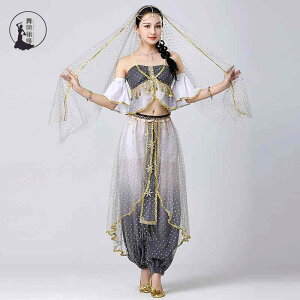 ダンス コスチューム インド 西洋 舞踊 ジャスミン プリンセス ドレス ノースリーブ コスプレ 衣装 カジュアル エキゾチック パフォーマンス ステージ レディース 軽量 ソフト 練習着 パーテ