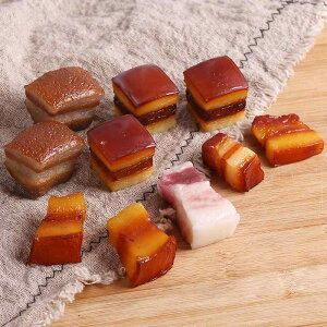 煮豚 食品模型 シミュレーション インテリア 小道具 デコレーション ユニーク 豚肉 食品サンプル 見本 写真撮影 フォトプロップ レプリカ 料理模型 装飾品 おもちゃ